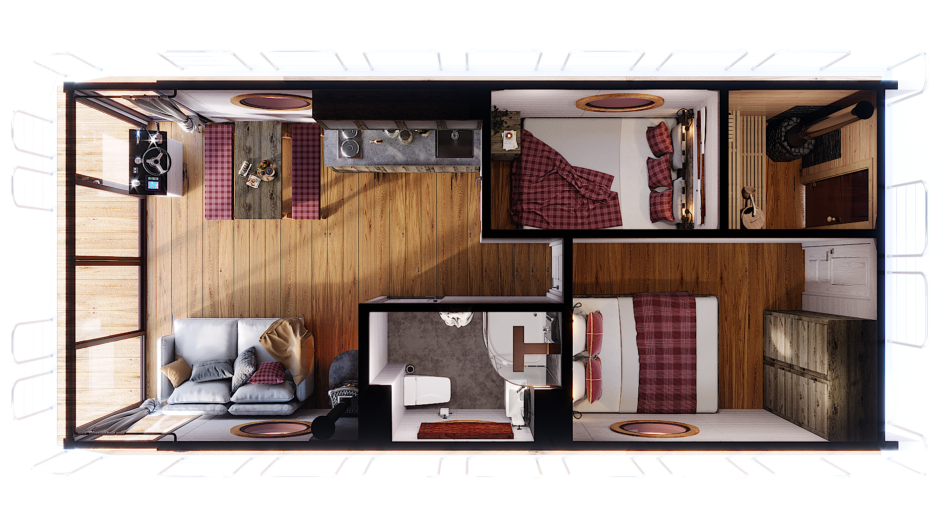 Nordic Houseboat NS 40 Eco 36m2 foto: 18