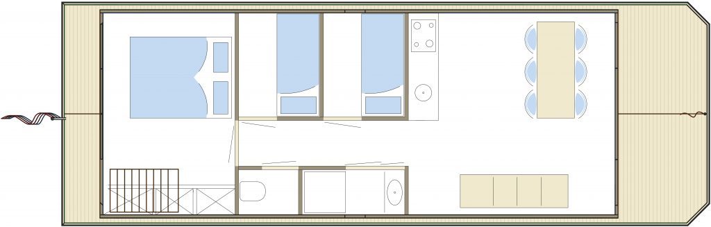 Houseboat Friesland Charter 12.75 X 4.50 (inboard Engine) foto: 36