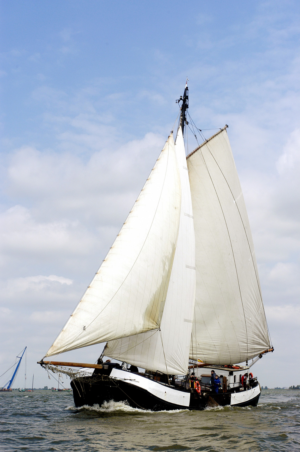 Tjalk Woonschip, bedrijfsschip foto: 12