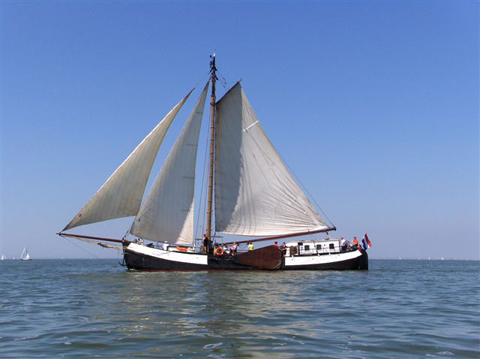 Tjalk Woonschip, bedrijfsschip foto: 14