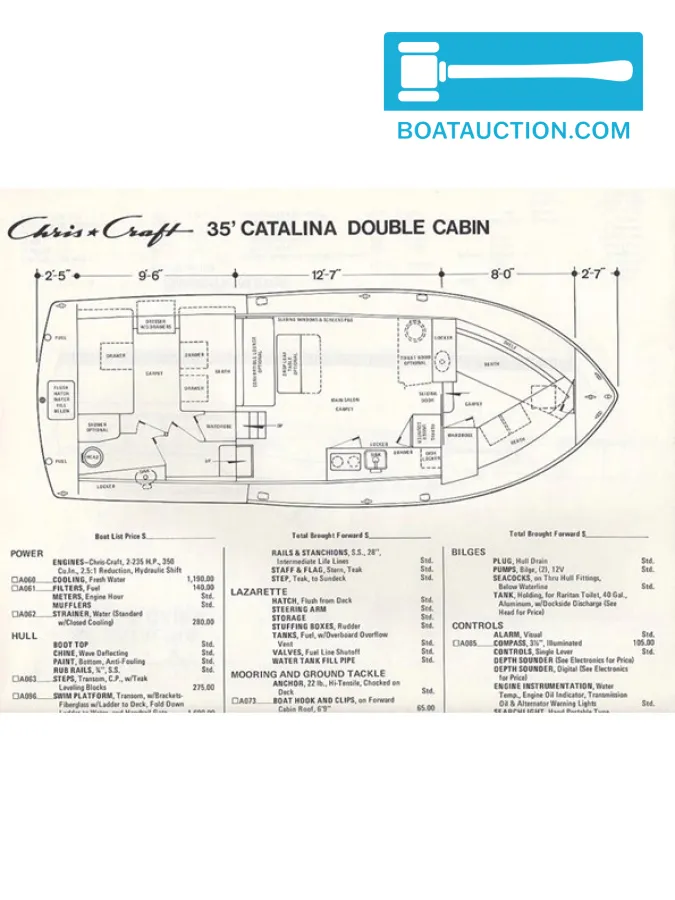 Chris Craft Catalina 35 DC foto: 29