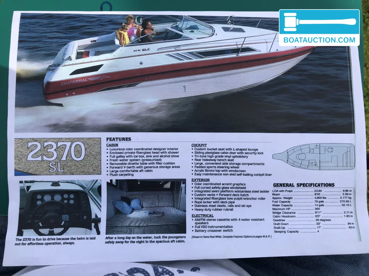 Chaparral 2370 SL foto: 5