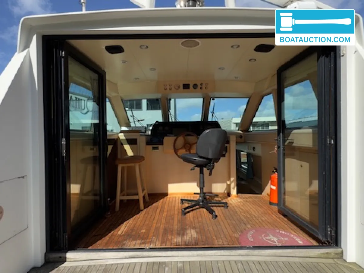 De Vries Lentsch 14.80 pilothouse foto: 5