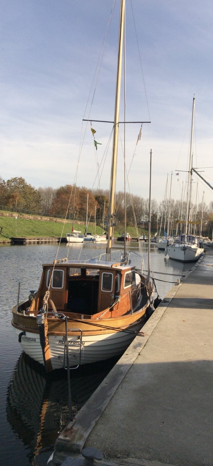 Jutahela oy motorsailor Marina 75