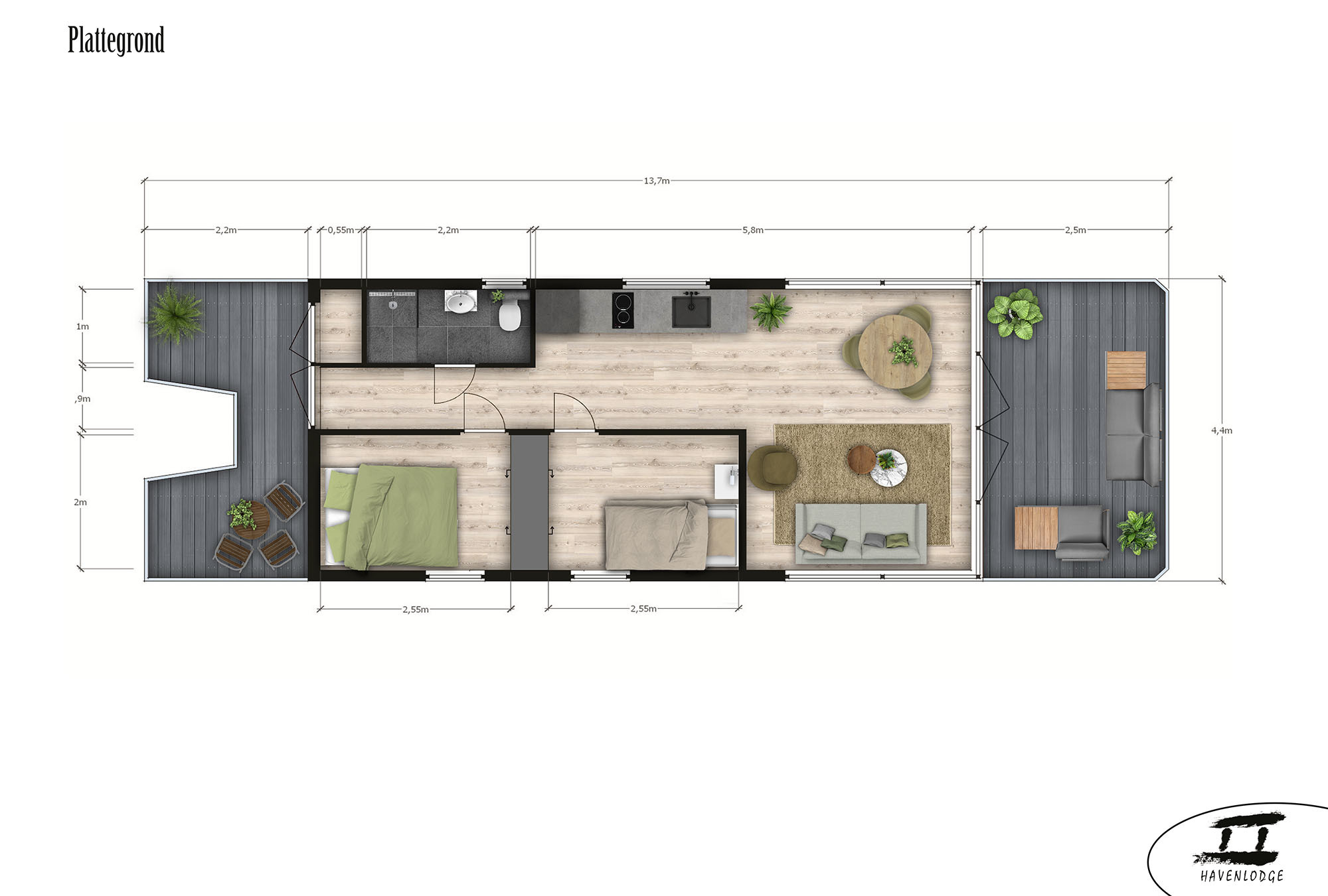 Havenlodge Castalia Houseboat foto: 3