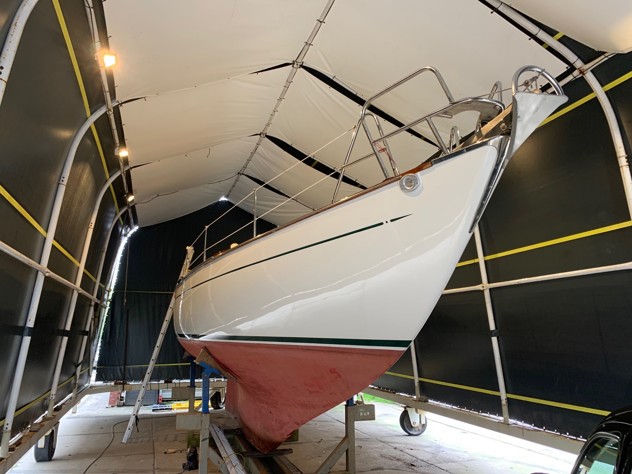 Classic Sailing Yacht/Bacchant IV (Zweden) S-spant foto 2