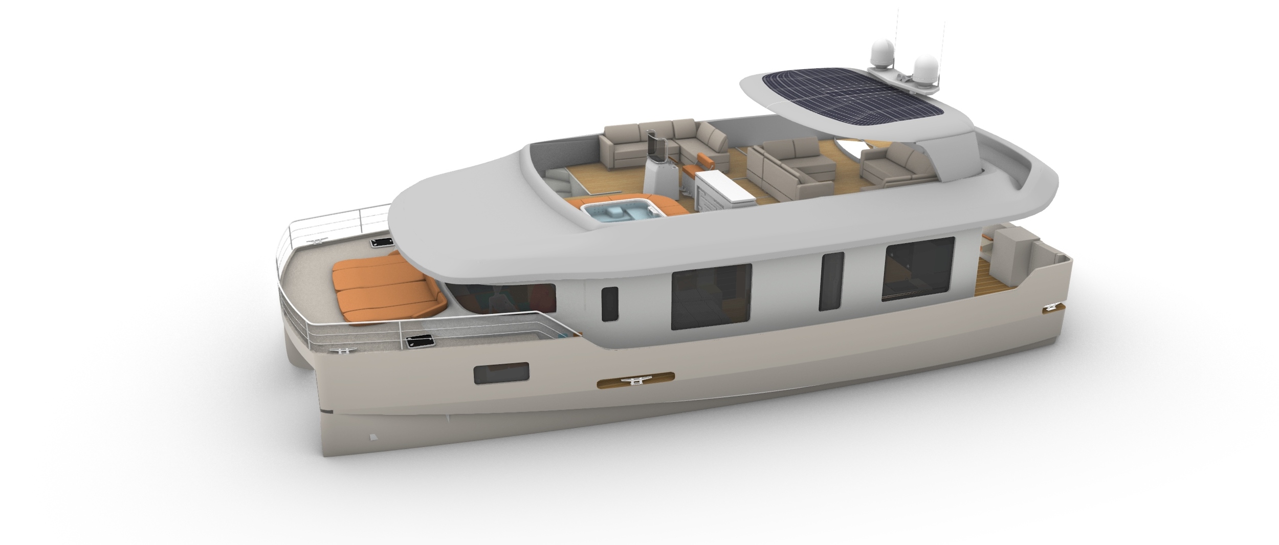 Marine Maison Houseboat Smart 40' Houseboat