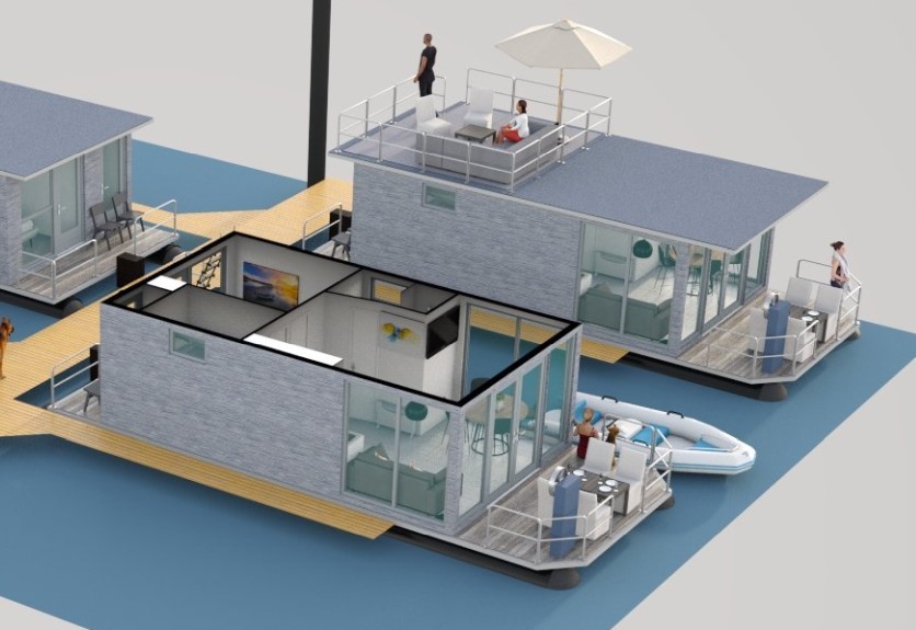 Havenlodge Melite Houseboat (met Huurligplaats) foto: 19