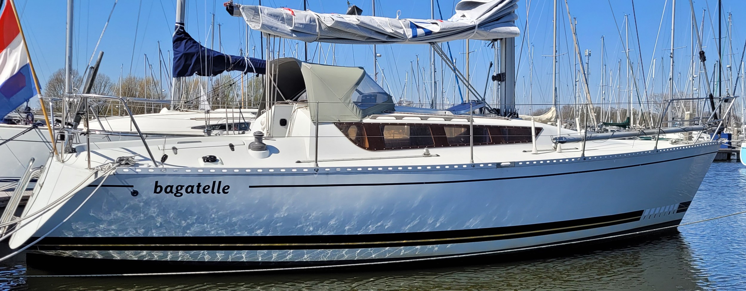 Jutahela oy motorsailor Marina 75