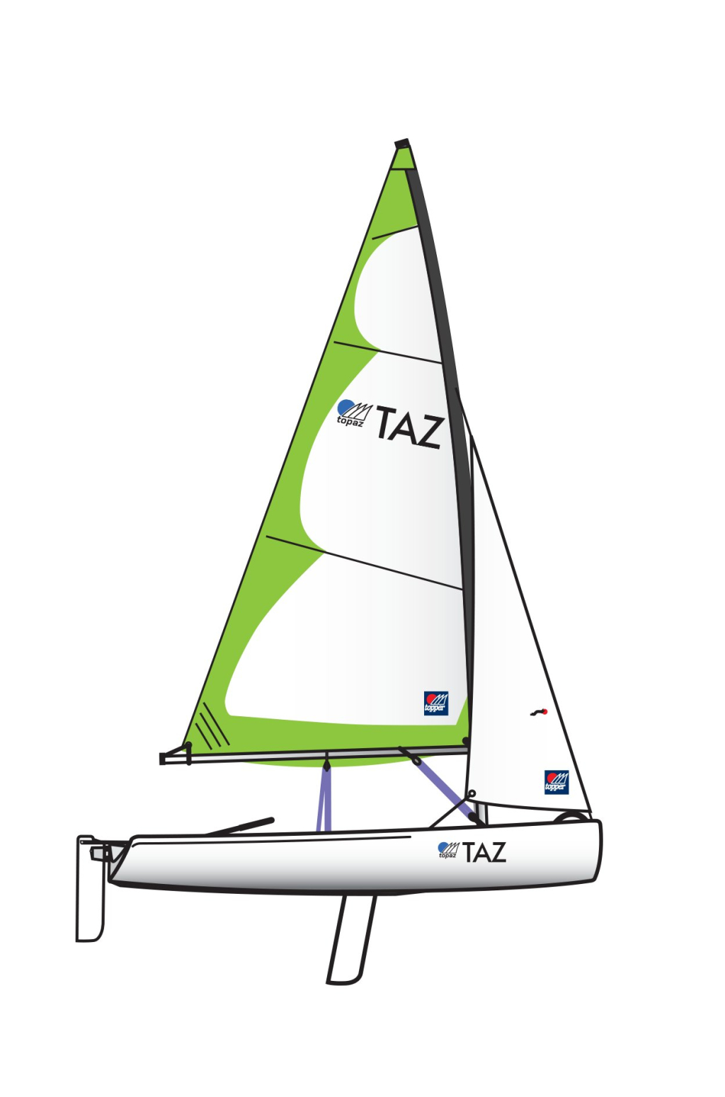 Topper Taz jeugdboot