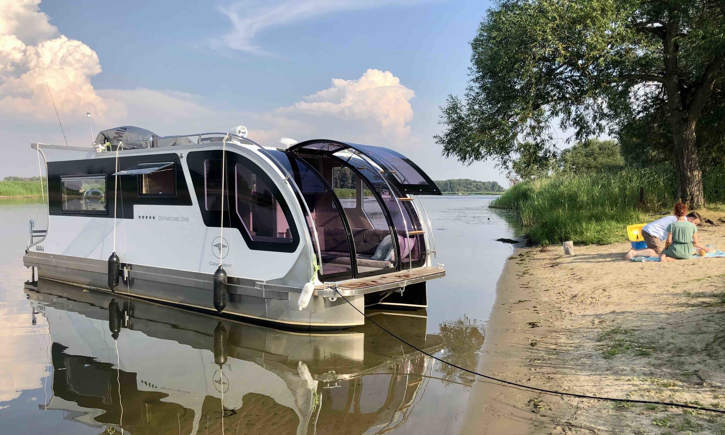 Caravanboat DepartureOne M Free (Houseboat)