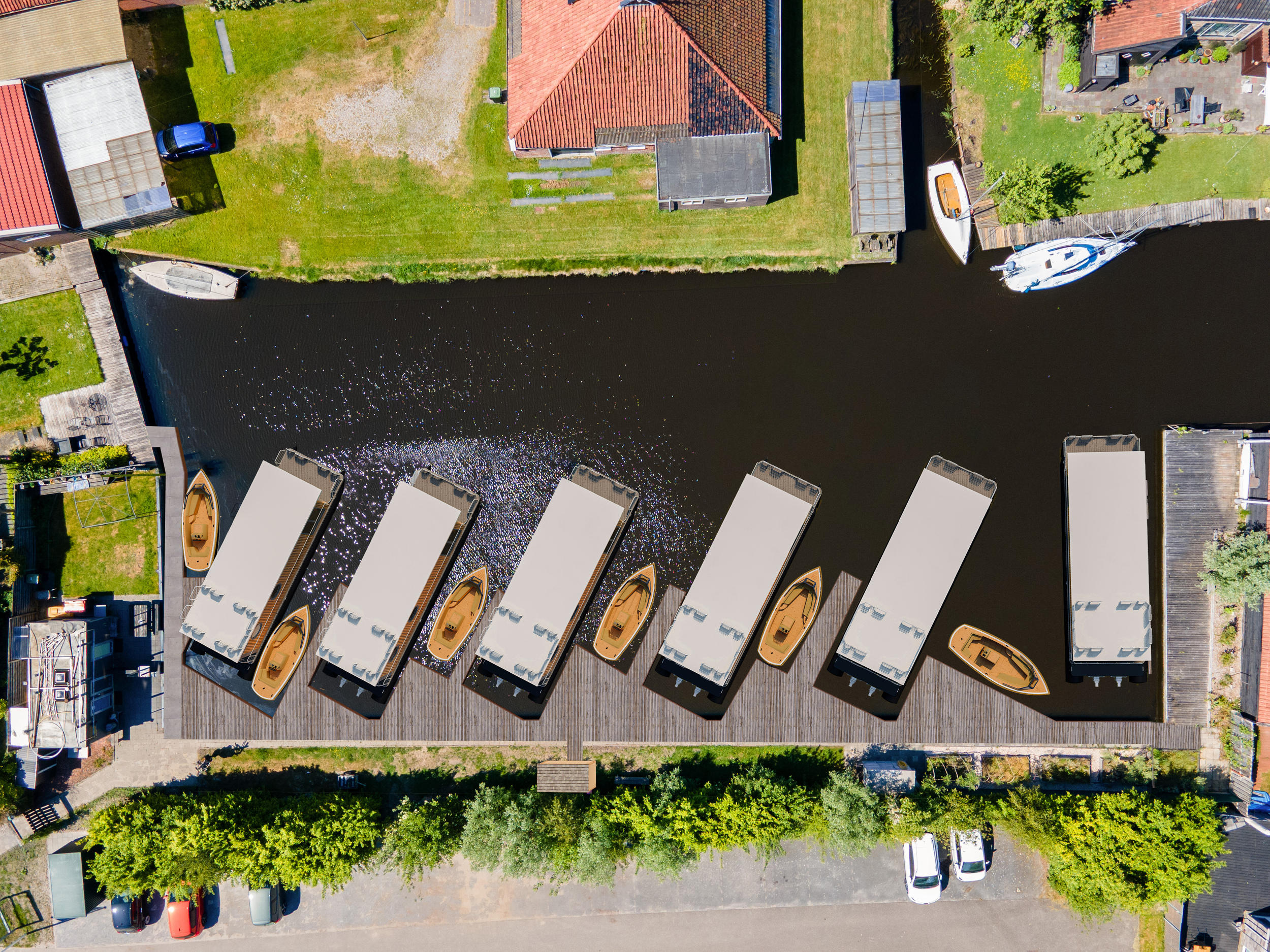 Ligplaats Te Koop Friesland In Terherne Evt. Met Houseboat foto 2