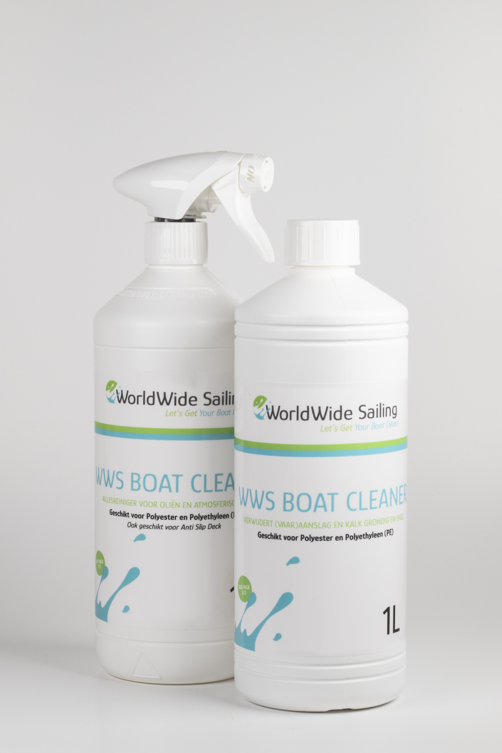 WorldWideSailing WWS Boat Cleaner 2/2: Verwijdert (Vaar)aanslag en kalk grondig en snel
