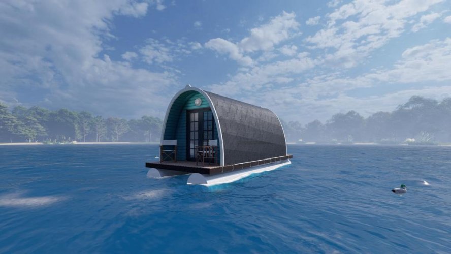 HBMTiny Glamping Boat