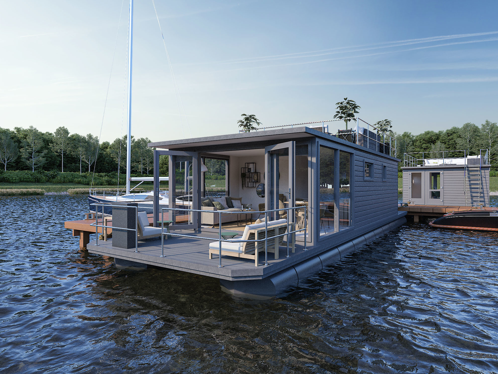 Havenlodge Castalia Houseboat foto: 0